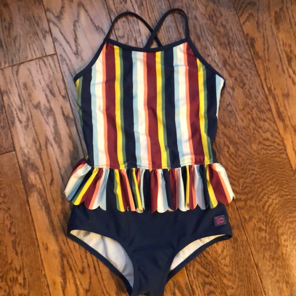 Ruffle Butts size Seven one piece swimsuit